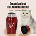 thumbnail image 3 of Arcticwind Pet Cremation Urns for Dog and Cat Ashes, Memorial Paw Print Urn, Stainless steel, To commemorate your pet friend, Red, 3 of 6