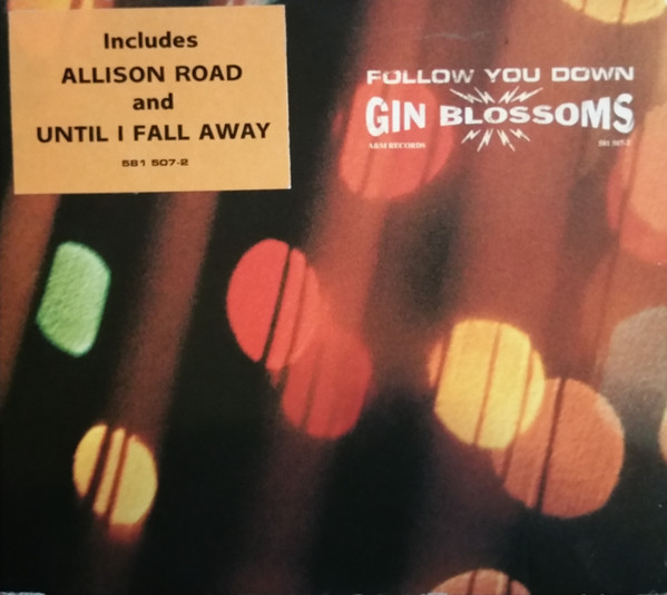 Gin Blossoms Follow You Down UK Import CD Single