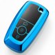 thumbnail image 2 of Funda de TPU para llave de coche para Ford Mustang F-150 Fusion Explorer Mondeo Ranger (AZUL), 2 of 5