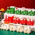 thumbnail image 2 of Pequeño juguete de tren de Navidad adornos de Navidad adornos de fiesta de Navidad para el hogar niños regalos de Navidad de Año Nuevo Navidad, 2 of 5