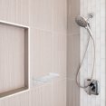 thumbnail image 2 of PAMINGONO Toilet Organizer 1Pack Acrylic Wall Shelf 17.5X9X6In Transparent Bathroom Storage Rack Condiment Storage, 2 of 8