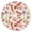 Beige Baseball Elements, variant on Beige Baseball Elements Pattern Round Fitted Tablecloth with Elastic Edge,Dining Table Cover Waterproof,Outdoor Round Tablecloth for Camping,Dining,Indoor and Outdoor