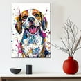 thumbnail image 5 of Beagle Dog Canvas Wall Art Prints,Watercolor Dog Art Canvas Painting Poster,Pet Canvas Painting Puppy Artwork 8x12 inches, 5 of 6