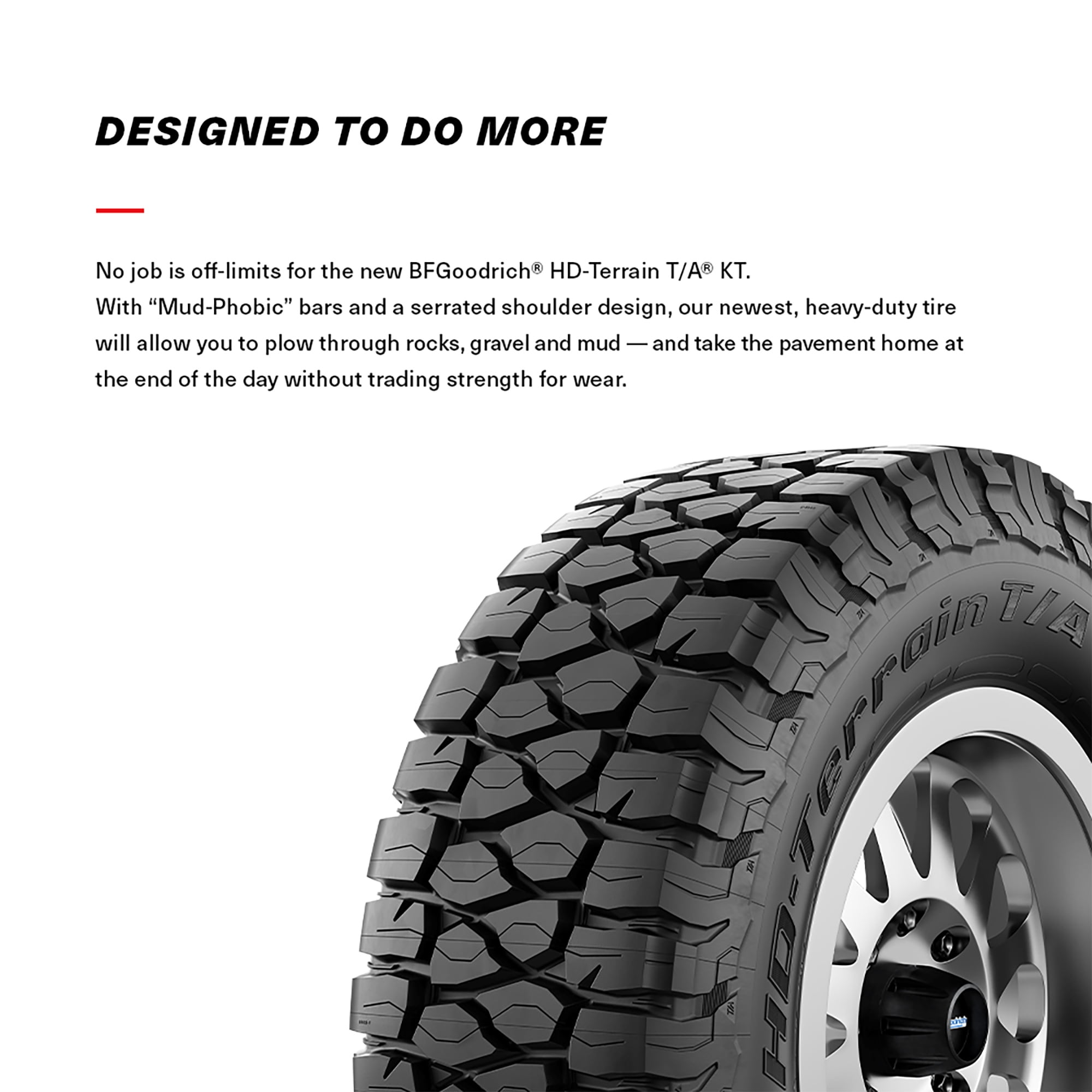 BFG HD-Terrain T/A KT LT265/60R20 121/118Q E - Walmart.com