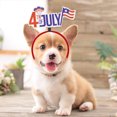 thumbnail image 3 of QIQUWOHUL Independence Headbands Patriotic Party 4th Of July Flag Headband Accessories Props Decoration Headband For Adult And Children, 3 of 3