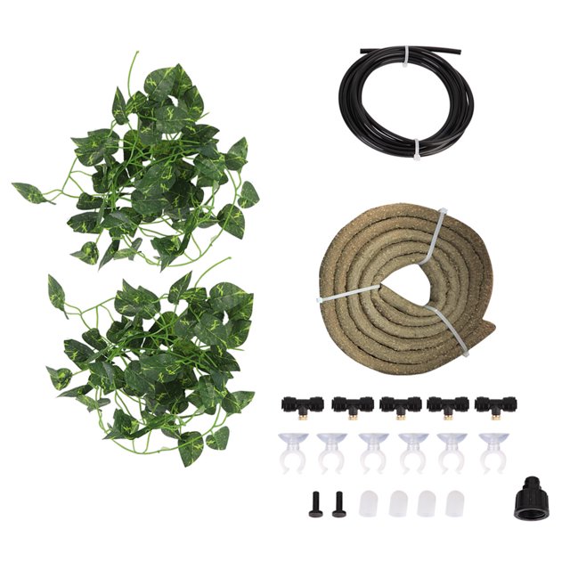 Terrarium Simulation Vigne, Jungle Habitat Flexible Simulation Terrarium Ratten Reptile Terrarium Décor Design de Pointe