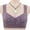 Grey, variant on Daisy Bra for Seniors Front Snap Closure Bras, Front Snaps Daisy Bras for Older Women Full Coverage Breathable Padded Wireless Push Up Bras sports bras for women high support Black,54