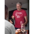 thumbnail image 2 of Grandpa to Be T-Shirt Gifts for New & Future Grandfather, Gramps, Abuelito & Men Red, 2 of 8