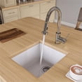 thumbnail image 1 of Pemberly Row 17" Undermount Rectangular Granite Composite Kitchen Prep Sink, 1 of 9