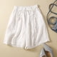 thumbnail image 1 of Puntoco pantalones cortos de verano para mujer, moda 2024, pantalones cortos informales sueltos y cómodos de algodón liso con bolsillos para mujer, 1 of 6