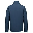 thumbnail image 2 of Little Donkey Andy Men's Waterproof Fleece Lined Jacket, Warm Windproof Golf Windbreaker With Pockets (Dark Blue XL), 2 of 7