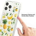 thumbnail image 4 of Allytech Shockproof Case for iPhone 12 Pro Max - Camera & Screen Protection - Ultra Thin & Lightweight - Fashion Fruit Pattern - All Around Cushion Protective Case - Pineapple, 4 of 11
