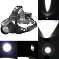 thumbnail image 3 of Luz de cabeza, carga USB, faro LED, linterna de cabeza, lámpara de cabeza, funcionalidad versátil Jadeshay A, 3 of 8