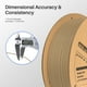 thumbnail image 4 of Filamento para impresora 3D ELEGOO Wood PLA 1.75 mm 1 kg, 4 of 7