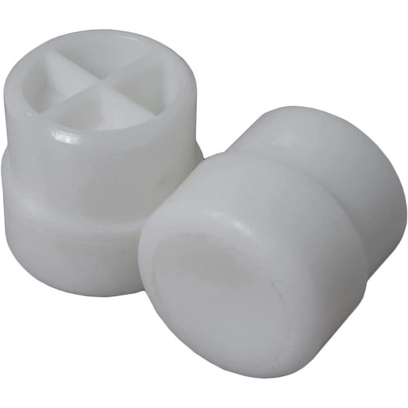 AlveyTech Plastic Tip for the Stabilizing Post for the Razor Crazy Cart (V1 ) Electric Cart, 2-Pack