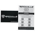 thumbnail image 5 of Rockville 1000 Watt Amplifier+(8) 8" Black Ceiling Speakers For Restaurant/Bar, 5 of 17