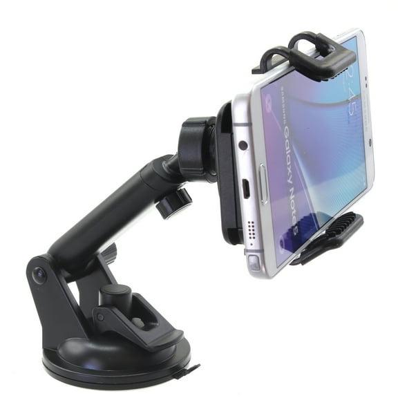 Dash Car Mount for REVVL V Plus 5G Phone - Windshield Holder Telescopic Cradle Swivel Compatible With T-Mobile REVVL V  5G