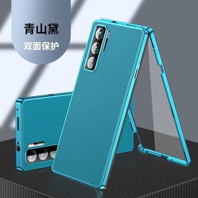 360 Full Case For Red Magic 9 Pro Case Tempered Glass Leather Cover For Nubia RedMagic 9 Pro Plus Double Sided Protection Bumper