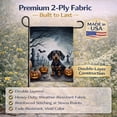 thumbnail image 5 of Dachshund Spooky Halloween Garden Flag 11.25 in x 15.5 in, 5 of 8