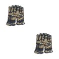 thumbnail image 4 of Guantes para niños Minnieouse Manoplas de esquí transpirable para exteriores Amarillo 2Conjunto, 4 of 6