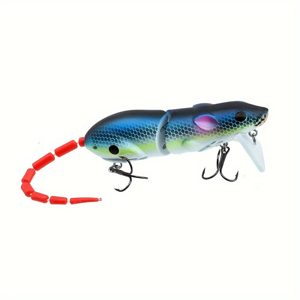 5pcs Lure - 85mm/15.5g, Multi-Segmented Soft Plastic Fishing Lure For Trout And Other Species - Soft Plastic - For Freshwater Fishing Enthusiasts - Great Gift for Anglers