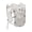 Gray, variant on Breathable Vest Backpack Suitable for Outdoor Running Cycling and Hiking With Multiple Pockets and Reflective Safety