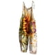 thumbnail image 1 of Mameluco con bolsillo estampado informal a la moda para mujer, mono largo con tirantes, mono, 1 of 8