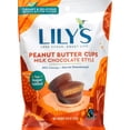 thumbnail image 2 of Lilys Peanut Butter Cups Milk Chocolate (9.6oz) NO SUGAR ADDED, 2 of 4