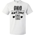 thumbnail image 3 of Inktastic Ohio Awesome Since 1803 T-Shirt, 3 of 5