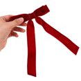 thumbnail image 3 of YSNOOWE 2Ud Clips Con De Tela Y Rojo Oscuro Para Peinados En Bodas Y Eventos, 3 of 6