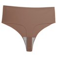 thumbnail image 1 of Tanga de mujer sexy, transpirable, sin costuras, de cintura alta, a la moda, sin costuras, deportiva, de secado rápido, transpirable para mujer, 1 of 6