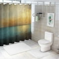 thumbnail image 7 of Fenyluxe Sky Clouds Abstract Painting Shower Curtain Set with Hooks, Quick-Drying 100% Polyester Fabric, Washable Bathroom Curtain, Various Sizes 69x72, 7 of 7