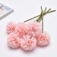 thumbnail image 2 of Bola de diente de león artificial de una sola cabeza, crisantemo, flor falsa, arreglo floral en maceta para sala de estar, decoración de boda, espina pequeña, 2 of 5