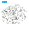 thumbnail image 3 of Letter Charm Pendants, 50 Pcs Character Alphabet Pendant Bulk DIY for Jewelry Making Bracelets, Silvery, N, 3 of 6