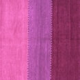 thumbnail image 1 of Ahgly Company Indoor Square Abstract Purple Contemporary Area Rugs, 4' Square, 1 of 4