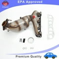 thumbnail image 3 of For Nissan Sentra 2.0L 2008-2012 Catalytic Converter Exhaust Manifold, 3 of 9