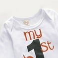 thumbnail image 3 of Ensemble de 4 Pcs pour Tout-Petits, Enfants, Bébés Filles, Halloween, Barboteuse, Combinaison, Haut + Jupe Mini de Fête Tuller, 3 of 5