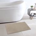 thumbnail image 5 of Mineral Spring Nova Tufted Polyester 2 Piece Bath Rug Set, Polished Taupe, 17" x 24" & 20" x 32", 5 of 7