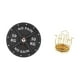 thumbnail image 5 of Reloj de gimnasio con barra, reloj de pared, soporte para tazas, organizador de tazas, material de hierro acrílico, movimiento silencioso, adecuado pa, 5 of 8