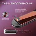 thumbnail image 4 of Flat Iron Hair Straightener Brush 2 in 1, 200M Ions Hair Straighteners for Women, Ceramic Dual Voltage Straightening Hot Comb for Anti-Frizz Straights, Waves, Curl, 3X Less Heat Damage, Rose Gold, 4 of 12