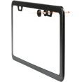 thumbnail image 3 of Naler 2 Pack of Slim Aluminum License Plate Frame Set Car Licenses Plate Covers Holders for US Vehicles - Black, 3 of 7