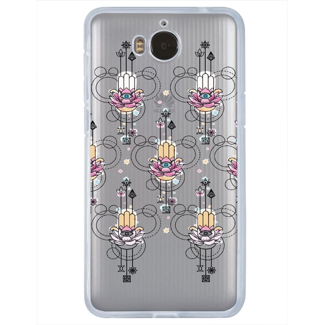 Funda para Huawei Y5P con diseño de Mano de Fatima Patron InstaCase Colección Mano de Fátima