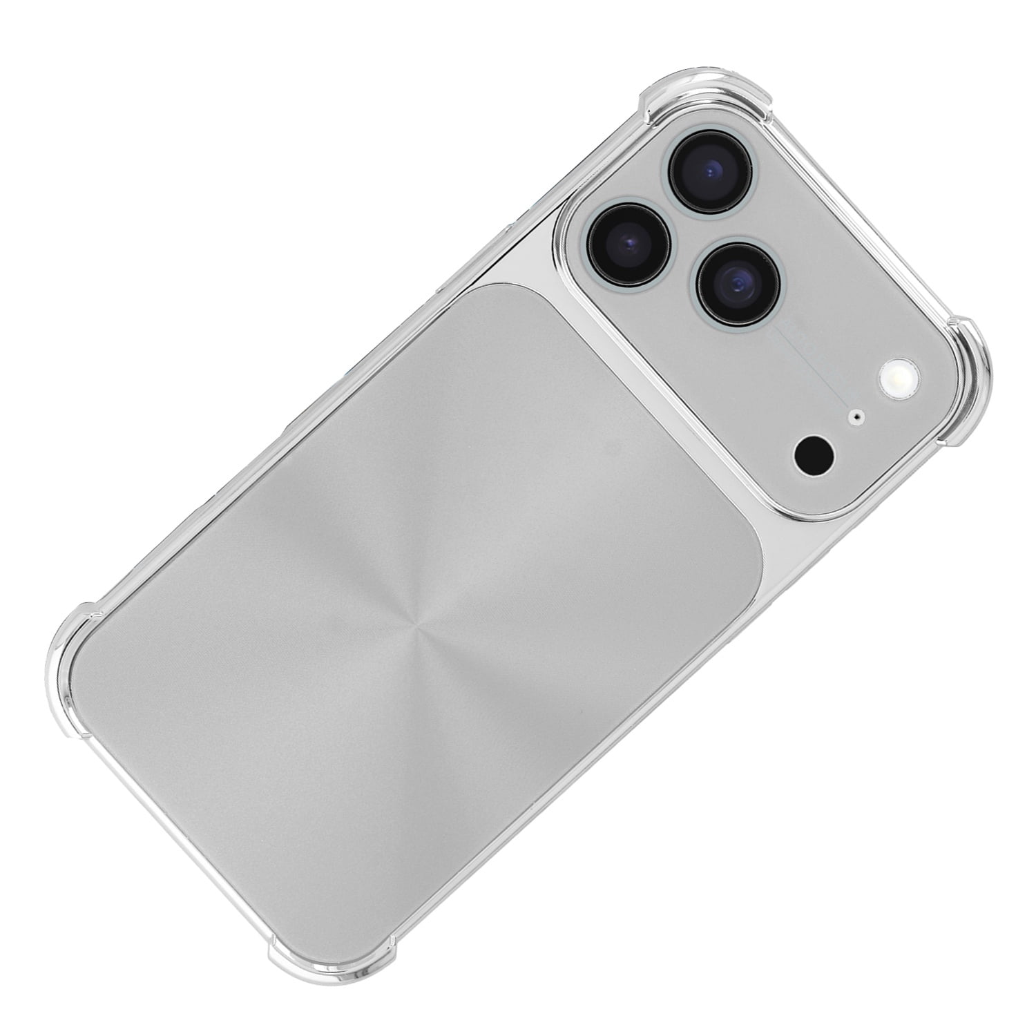 CD Pattern Magnetic Protective Case for iPhone 17 Pro Max - Grey