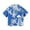 Blue-09, variant on Ugoldhm Boys Hawaiian T-Shirts Lightweight Short Sleeve Beach Summer Print Cotton Top Button Down Shirt 1-12 Years