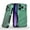 Green, variant on for iPhone 17 Pro Hybrid Case, Military Grade Hard Rugged Cover Heavy Duty Armor Phone Cases with Kickstand Holder Shockproof & Support Car Magnetic Mount for iPhone 17 Pro, Gray