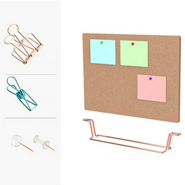 Bangcool Ensemble de carreaux de panneau de liège Tableau d'affichage carré  créatif Tableau de liège de bureau avec support 