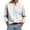 White, variant on Men's Casual Button-Down Long-Sleeve Shirt Fashionable Casual Men's Clothing