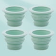 thumbnail image 4 of Tapón del fregadero del lavabo 4 Uds. Tubo de drenaje de cocina, manguera, tapón para lavabo, tubo de drenaje, anillos de sellado de alcantarillado (verde), 4 of 6