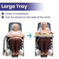 thumbnail image 4 of Medacure Medical Recliner Chairs for Elderly - Standard Geri Chair Recliner with Wheels, Tray, and Elevating Legrests for Seniors, 4 of 8
