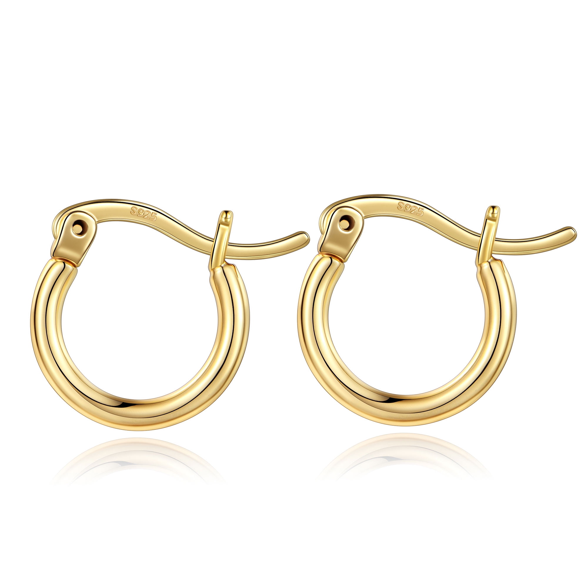 nickel free Hypoallergenic Surgical Steel Earrings Resin huggie hoops acrylic hoop earrings